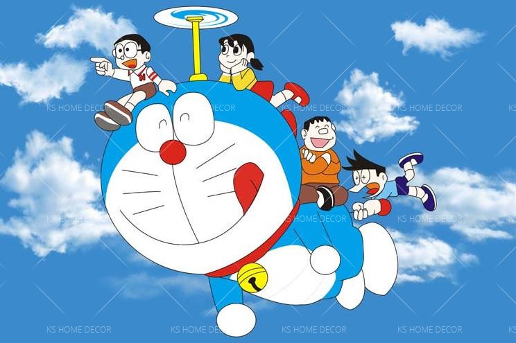 Doraemon cartoon wallpaper 920009597 - Best Quality Customize Wallpaper  Wallpaper Printing